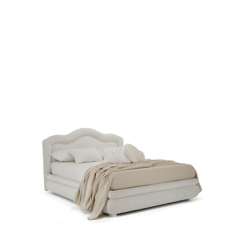 Mimosa classic upholstered bed - rimar let it bed