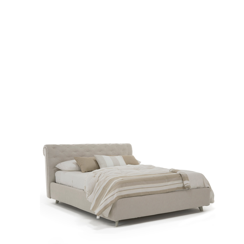Polaris classic upholstered bed - rimar let it bed