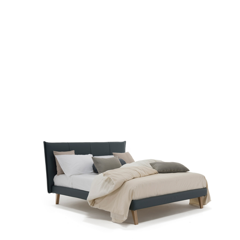 Wing upholstered bed - rimar let it bed