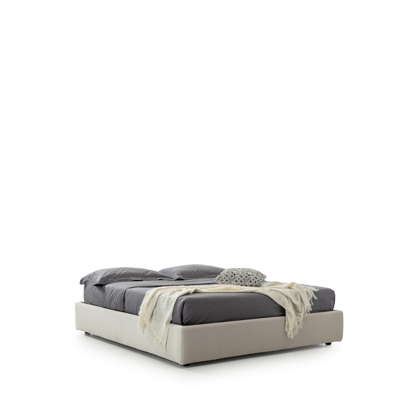 Upholstered Sommier bed - rimar let it bed